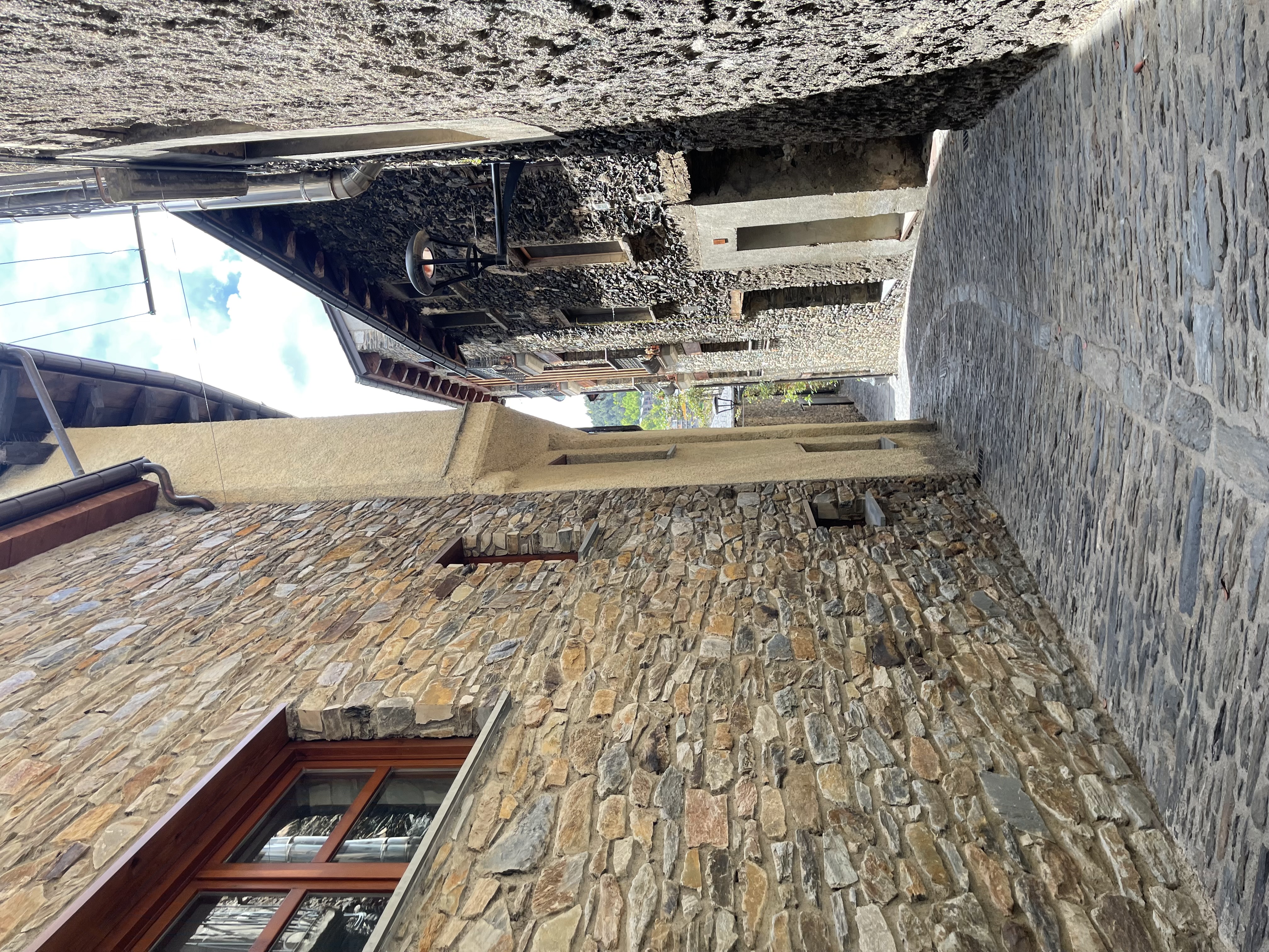 Ordino stone window view
