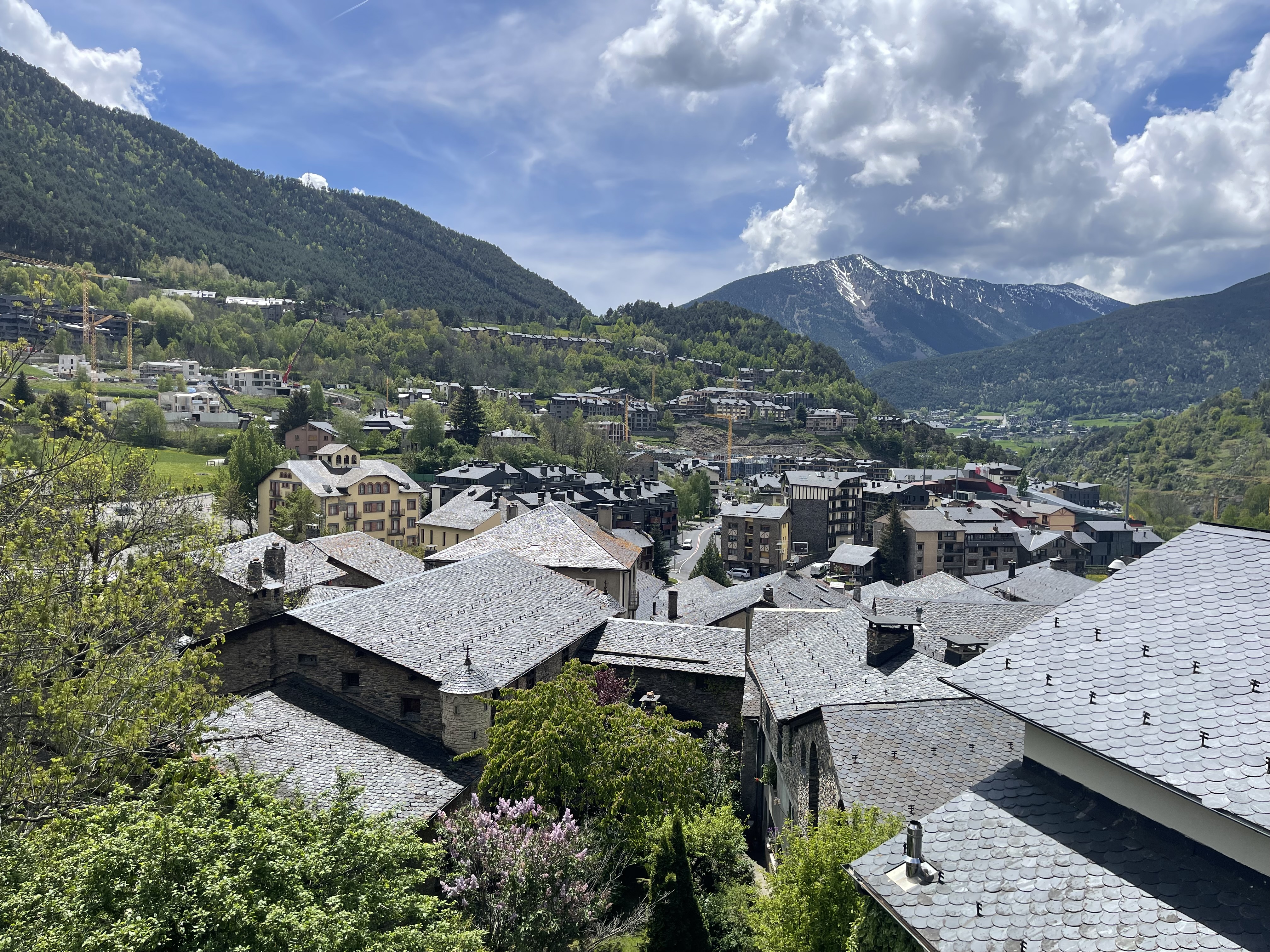 Ordino Pyrenees views