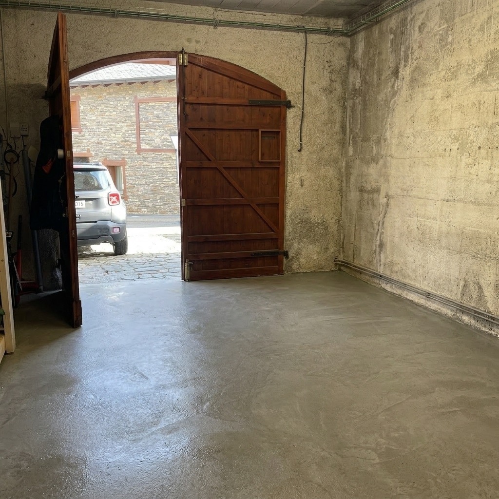 Spacious Garage Entrance